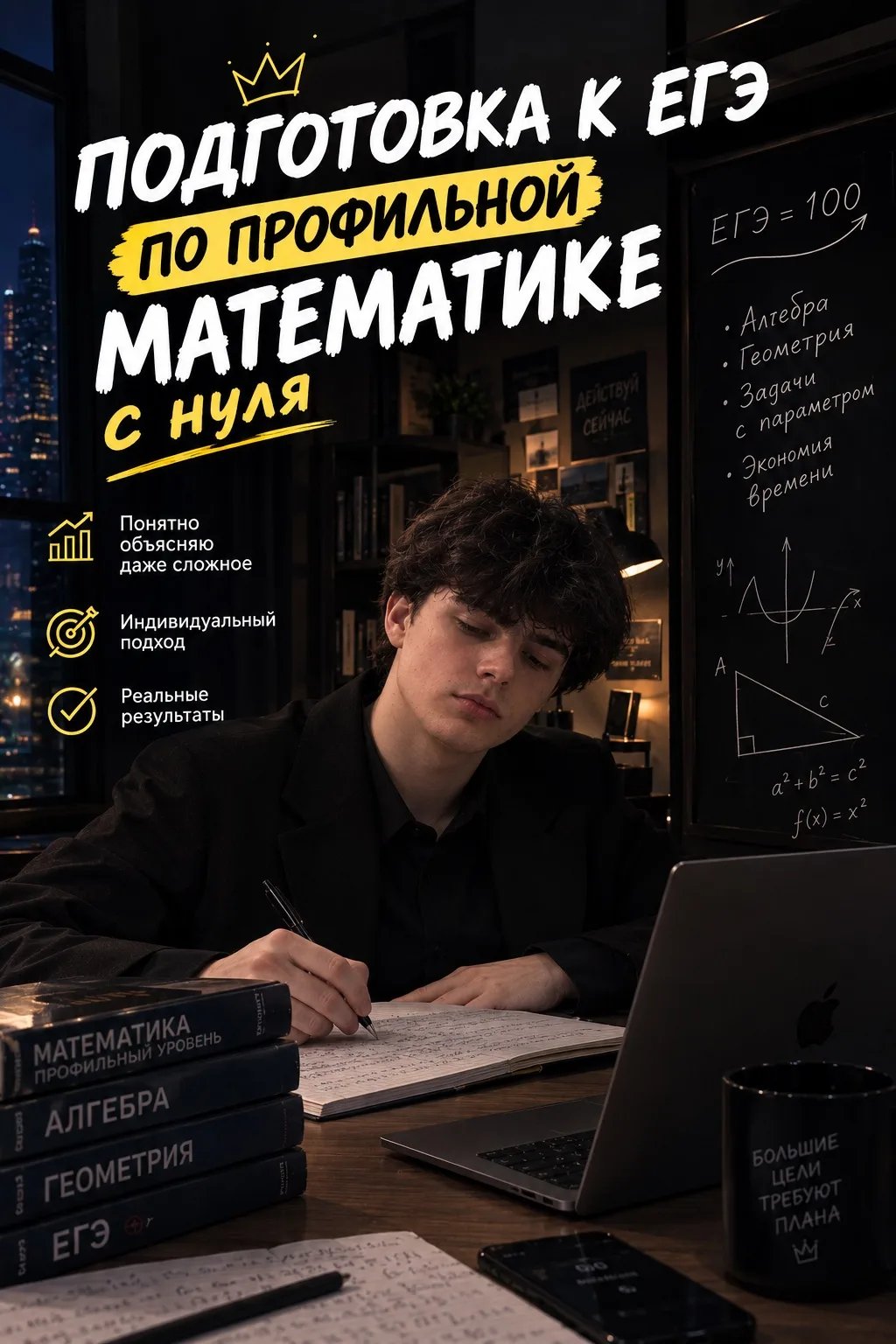 Никита — репетитор по математике